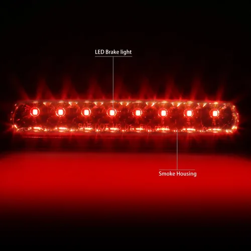 Miniatura 2 de DNA MOTORING 3BL-4RUNNER03-LED-SM Luz de freno LED de cola de lente ahumada [Compatible con 4Runner 03-09] Humo