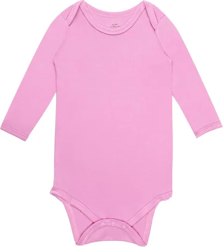 Body para bebé con puños de manopla, rayón hecho de bambú, pijama de manga larga para niños y niñas
