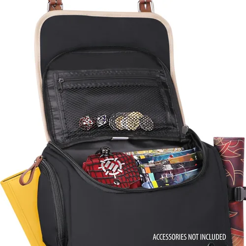 Miniatura 7 de ENHANCE Edición de Diseñador TCG Mochila - Bolsa de Juego MTG, Organizador de Cartas, Espacio para Atril de TCG, Caja de Almacenamiento de Mazo