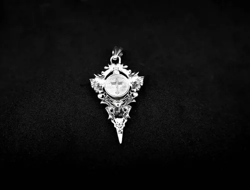 Miniatura 6 de 925 Sterling Silver Saint St Michael Pendant Protect Catholic Amulet Jewelry