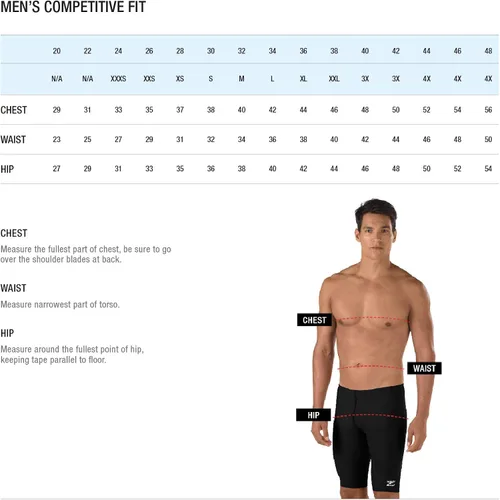 Miniatura 4 de Speedo Men's Swimsuit Square Leg Poly Mesh Training Suit