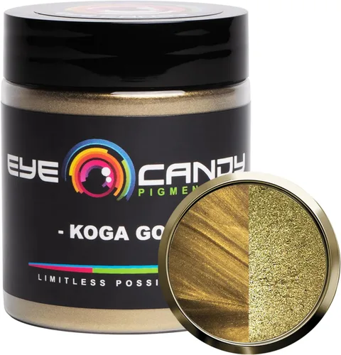 Miniatura 28 de Eye Candy Polvo de pigmento de mica prémium Kaiso Green (50 G), multiusos, aditivo para artes y manualidades, epoxi, arte de resina, esmalte