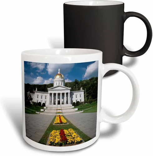 Miniatura 9 de 3dRose Danita Delimont – Capitol Edificios – State Capitol Edificio, Montpelier, Vermont, EE. UU. – us46 wbi0055 – Walter Bibikow – Tazas