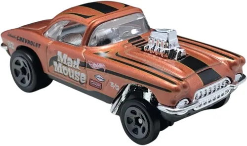 Miniatura 2 de Hot Wheels 2022 - Corvette Gasser '62 - Tira de arrastre HW 7/10 [marrón] 225/250