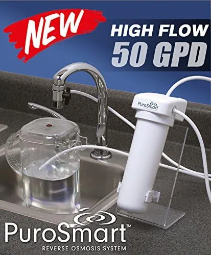 Miniatura 4 de Paquete de 3 filtros de carbono Sistemas de filtración de agua de prefiltro de carbono de repuesto Se adapta a montaje de grifo o encimera RO