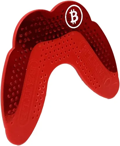 Miniatura 6 de Battle Protector bucal de fútbol deportivo ultradelgado Grillz, máxima protección y transpirabilidad, diseño de boquilla de perfil bajo que Azul