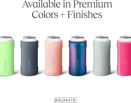 Miniatura 2 de BrüMate Hopsulator Trio - Enfriador de latas aislado 3 en 1 para latas de 12 o 16 onzas + vaso 100 % a prueba de fugas con tapa, aislado