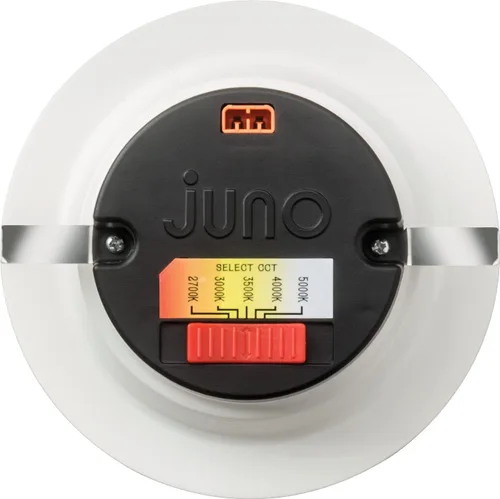 Miniatura 5 de Juno 4BEMW SWW5 90CRI CP6 M2 E-Series LED empotrable, moldura deflectora, 4 pulgadas, color blanco (paquete de 12)