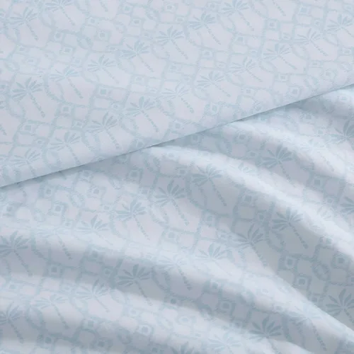 Miniatura 134 de Tommy Bahama - Juego de sábanas tamaño King, ropa de cama de percal 100% algodón con una sensación crujiente y fresca, sábanas con sábana bajera