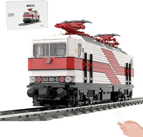 Miniatura 10 de Bloques de construcción de locomotora, 1/40 4014 Big Boy RC Train Juego de bloques de construcción, kit de locomotora de vapor a control remoto
