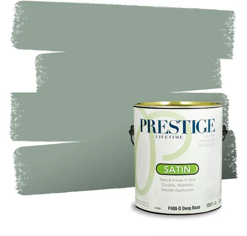 Miniatura 593 de Prestige Paints - pintura de exterior y pintura de imprimación en una, E100-T-6006-10AVP