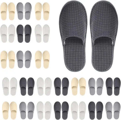 Miniatura 14 de Geyoga Pantuflas de casa antideslizantes suaves para mujer