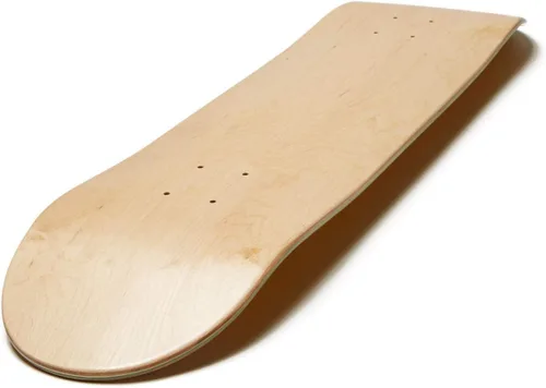 Miniatura 2 de [CCS] Tabla de patineta en blanco 7 capas de madera de arce natural lisa Grado profesional Adultos, niños, adolescentes, jóvenes Niños