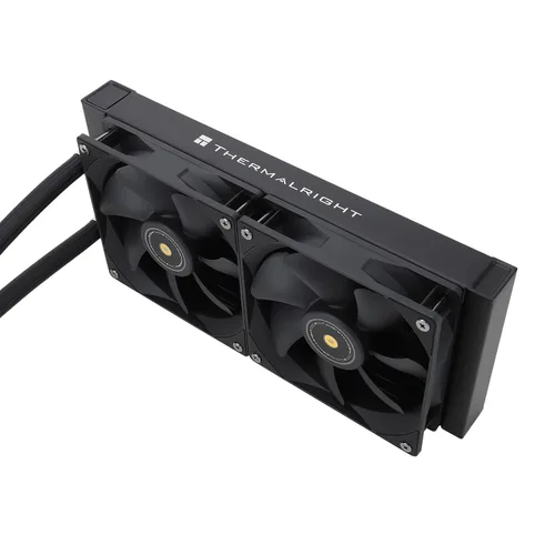 Miniatura 8 de Thermalright Frozen Prism 240 Enfriador de agua líquido negro para CPU con ventilador PWM de 4.724 in, especificación de fila fría negra de 240