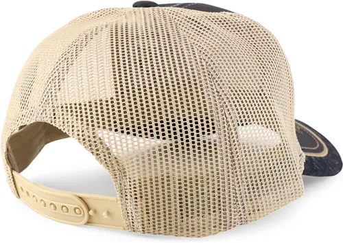 Miniatura 3 de Trendy Apparel Shop Gorra de béisbol bordada de malla de camionero 3D México Eagle