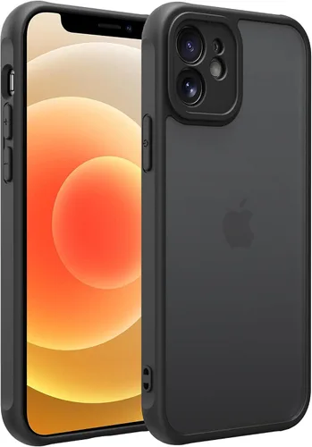 Miniatura 14 de Funda Translúcida Mate para iPhone 11, [Protección contra Caídas de Grado Militar de 10 Pies] Parachoques Protector Delgado Duradero Resistente a