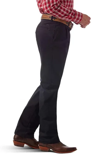 Miniatura 2 de Wrangler Pantalón casual plisado frontal para hombre, Caqui