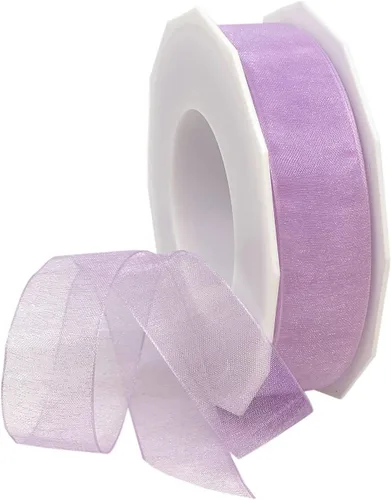 Miniatura 97 de Morex Ribbon 91803/100-609 Cinta de nailon Organdy, 5/8 pulgadas por 100 yardas, color rojo
