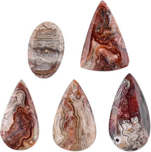 Miniatura 17 de OdrillionGems Cabujón de piedra, piedras preciosas naturales, fabricación de joyas, envoltura de alambre, suministro al por mayor suelto, artesanía