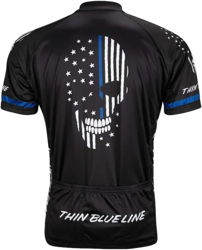 Miniatura 2 de Jersey de ciclismo de carretera para hombre Thin Blue Line
