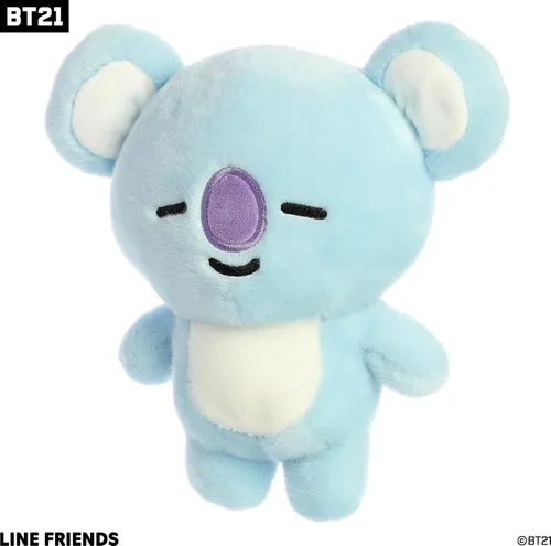 Miniatura 5 de Aurora Lovable BT21 KOYA - Animal de peluche, diversión coleccionable, adorable lindura, azul, 9 pulgadas