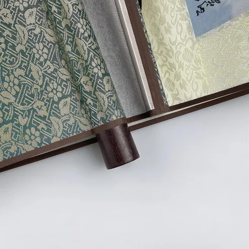 Miniatura 7 de AtfArt Decoración asiática de pared, hermosa pintura de pergamino de seda, 4 flores de hombre justo, orquídea ciruela, bambú, crisantemo, decoración