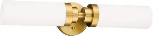 Miniatura 23 de Emak Apliques de Pared Juego de 2, Aplique de Pared Moderno de Baño Dorado Cepillado con Pantalla de Vidrio Esmerilado para Baño, Dormitorio, Sala