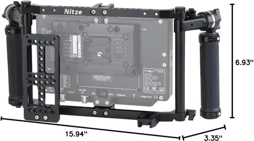 Miniatura 8 de Nitze JSQ-002 - JSQ-002 - Jaula universal para monitor LCD de hasta 9 pulgadas