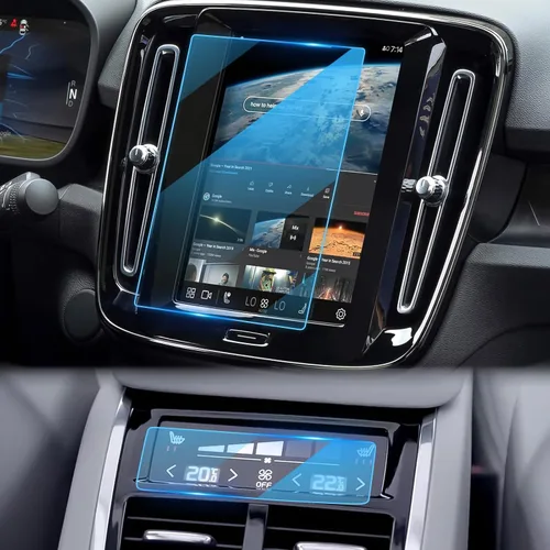 Miniatura 9 de Protector de pantalla de coche para accesorios Volvo 2016-2025 XC90/XC60/XC40/S90/S60/V90/V60 de 8.7 pulgadas + pantalla táctil AC con control