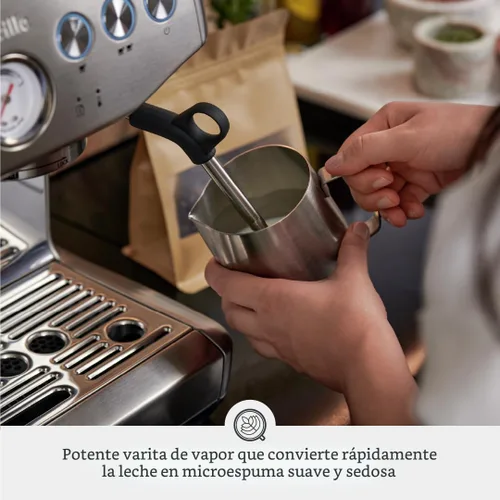 Miniatura 8 de Breville Barista Express Impress BES876BST, acero inoxidable negro