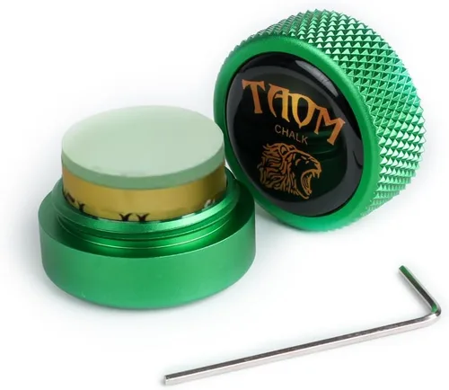 Miniatura 13 de TAOM - Soporte para tiza de billar, herramienta práctica redonda, accesorios de billar, mini estuche magnético para punta de tiza, contenedor