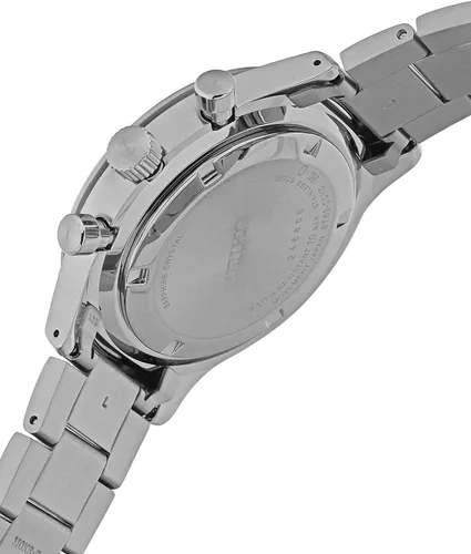 Miniatura 4 de SEIKO Reloj cronógrafo de cuarzo con esfera negra para hombre SSB413P1, Negro -, Cronógrafo, reloj de cuarzo