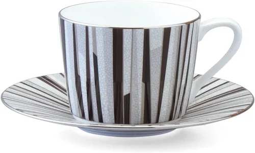 Miniatura 9 de Narumi 50994-2731 Shagreen, 12.8 fl oz (380 cc), negro, patrón moderno y simple, regalo del día del padre, caja de regalo incluida