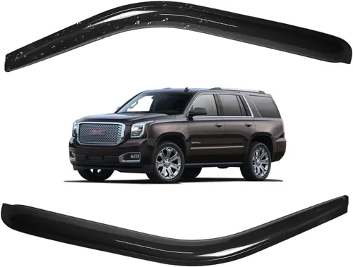 Miniatura 106 de Viseras para ventanas para Mazda 3 Sedán 4 puertas 2004 2005 2006 2007 2008 2009 estilo JDM Mugen, deflector de viento, protector solar y de lluvia