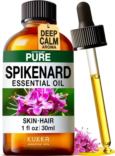 Miniatura 35 de Kukka - Aceite esencial de lavanda para difusor, piel y cabello, aceite de lavanda 100% puro para relajación, nutrición y aroma para hacer jabón