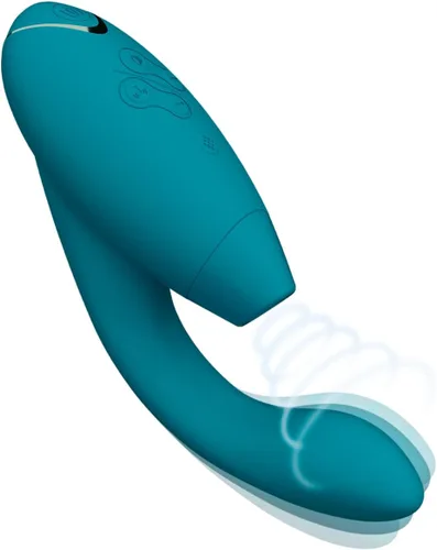 Miniatura 9 de Womanizer Duo 2 Vibrador de conejo succión de clítoris, juguete sexual vibrador de punto G, 14 niveles de intensidad y 10 modos de vibración