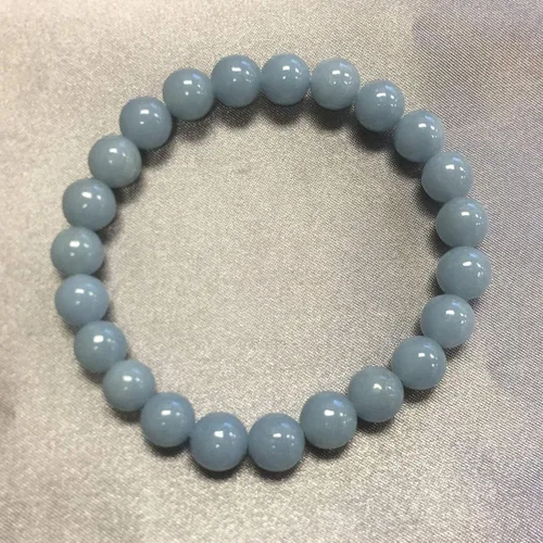 Miniatura 146 de Gem Avenue Handmade Round Bead Stretch Bracelet Unisex Natural Stone Beaded Jewelry for Men & Women, Elastic Wristband for Daily Wear