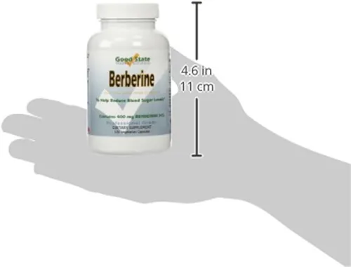 Miniatura 5 de Good State Berberina HCL 400mg, 120 Cápsulas Vegetarianas