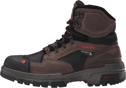 Miniatura 8 de Wolverine Legend zapatos de trabajo impermeables con puntera de composite, 6pulgadas, para hombre