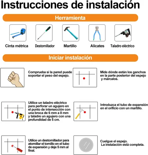 Miniatura 5 de Espejo de baño con luz LED, espejo redondo de baño de 3 colores, luz regulable, espejo de baño con luces, inteligente antivaho con interruptor