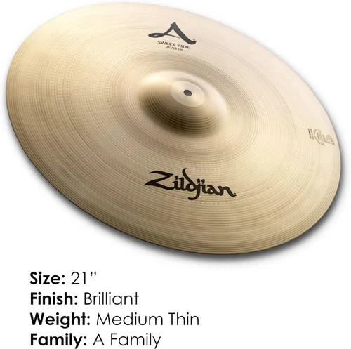 Miniatura 2 de Zildjian Serie A Sweet Ride Platillo - 21 pulgadas