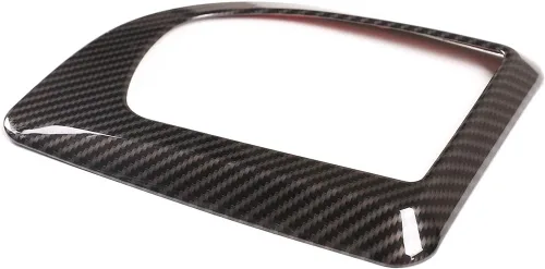 Miniatura 3 de Cubierta de panel de palanca de cambios para consola central de automóvil ABS para BMW Serie 5 E60 2004-2007 Accesorios de automóvil