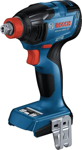 Miniatura 10 de BOSCH GDX18V-1860CB15 Kit de llave de impacto de broca conectada de 18 V dos en uno de 1/4 pulgadas y 1/2 pulgadas con (1) batería de alimentación