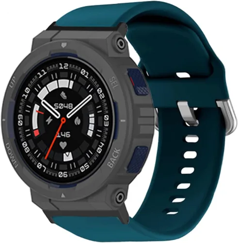Miniatura 8 de hengkang Correas de reloj Amazfit Active Edge para mujeres y hombres, elegantes correas de repuesto de silicona ajustables para Amazfit Active Edge