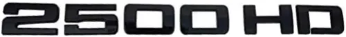 Miniatura 4 de 2 insignias de calcomanías 3D de 2500HD 2500HD (negro)