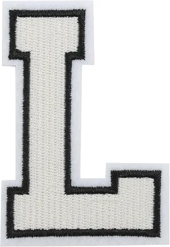 Miniatura 132 de 3 parches de letras termo-adhesivas de 3.14 pulgadas, parche de letras bordadas completo, letras del alfabeto de hierro A-Z, parches para coser