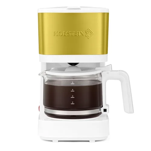 Miniatura 17 de Holstein Housewares Cafetera 2 en 1 de una sola porción, doble preparación, compatible con cápsulas K-Cup y café molido, filtro reutilizable