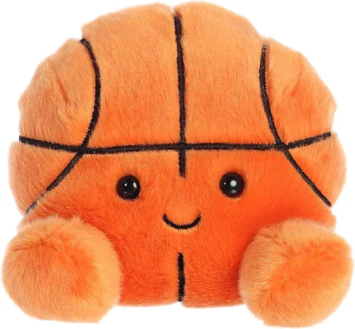 Aurora® Adorable Palm Pals™ Hoops Basketball™ - Divertido peluche coleccionable para coleccionistas de niños y adultos, perfecto para decorar
