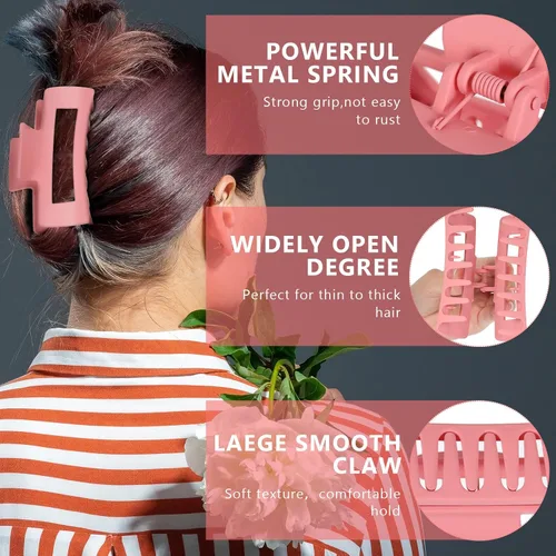 Miniatura 4 de 49 piezas de accesorios para mujer, pulseras de amistad con ondas de surfista, gargantilla en capas, pinzas para el cabello con garra cuadrada