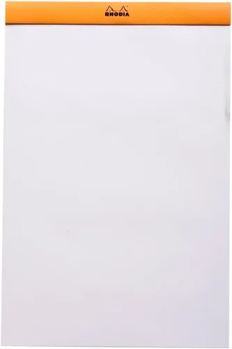 Miniatura 2 de Libreta Rhodia Head grapada para compras, No. 8 de 74 x 210 mm, rayada y de color negro